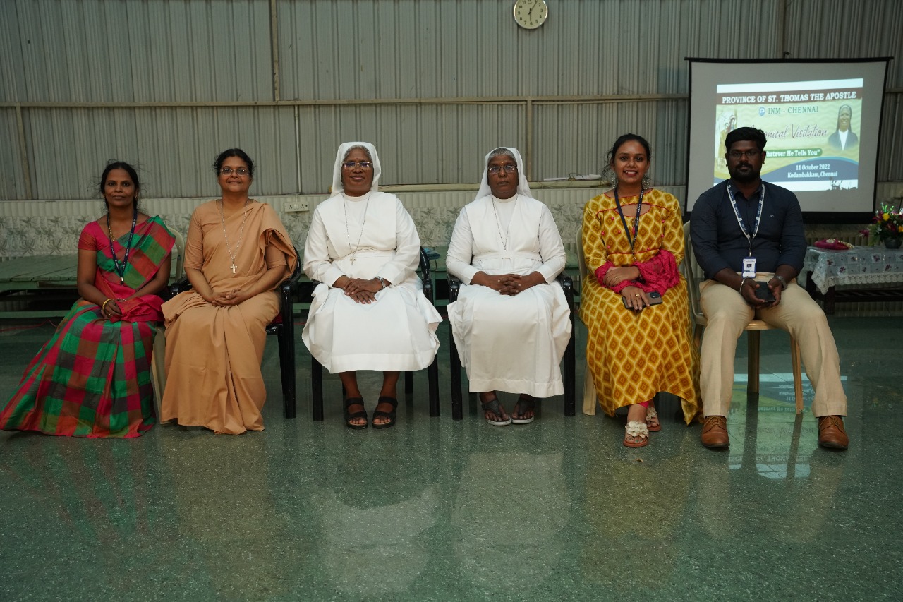 Canonical Visit to SHG Group by Sr.Celine Jacob on 11/10/2022.
