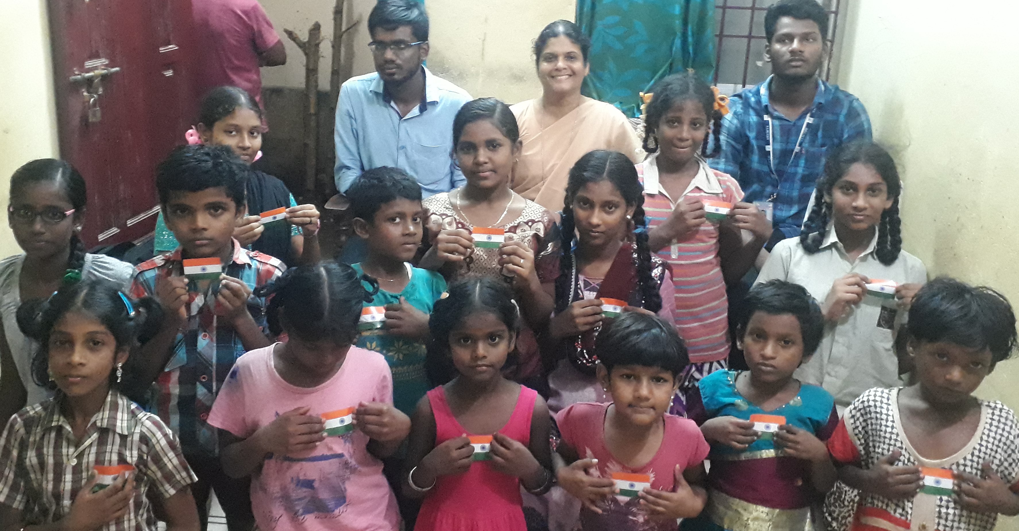 Independence Day celebrated at Varadharajanpet SESC on 14 - 08 - 2018