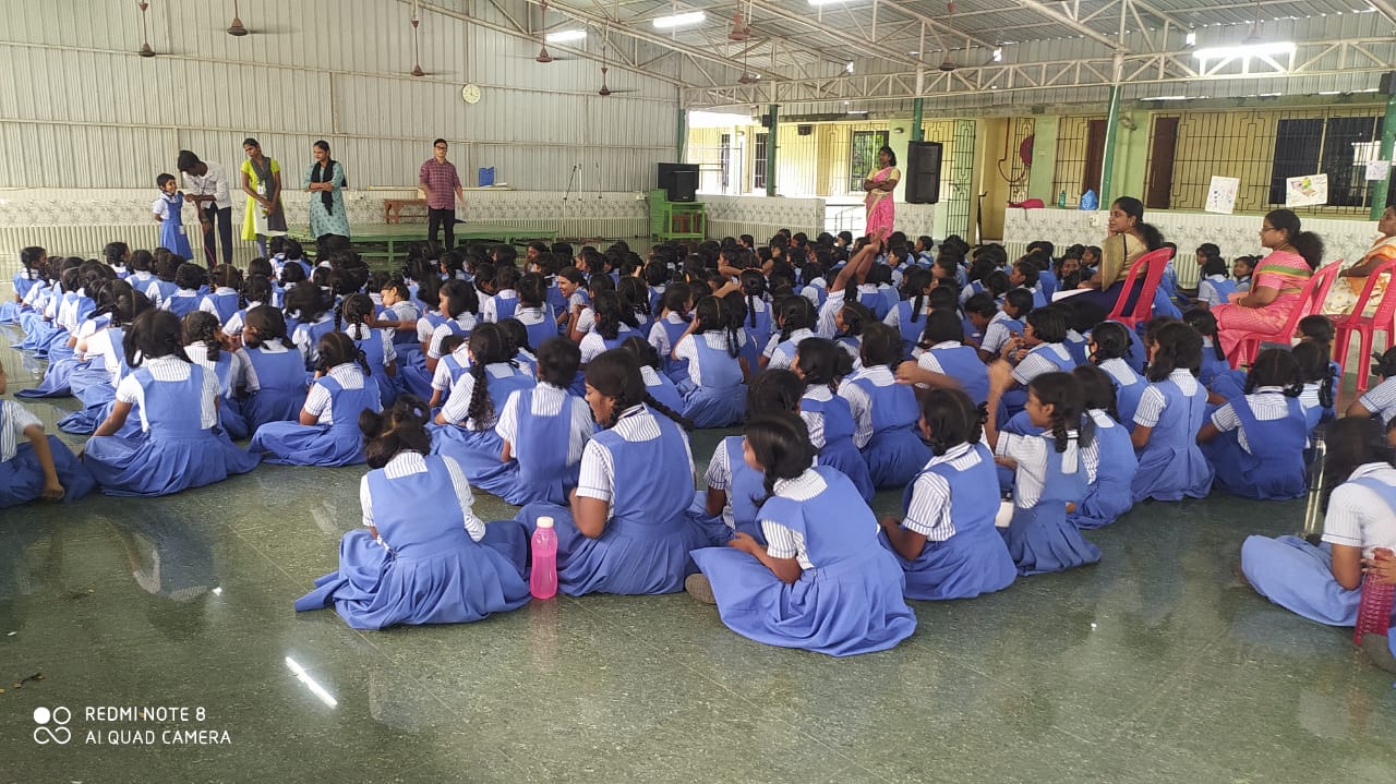 Diwali Awarness Programme in Fatima School,kodambakkam on 20/10/2022.