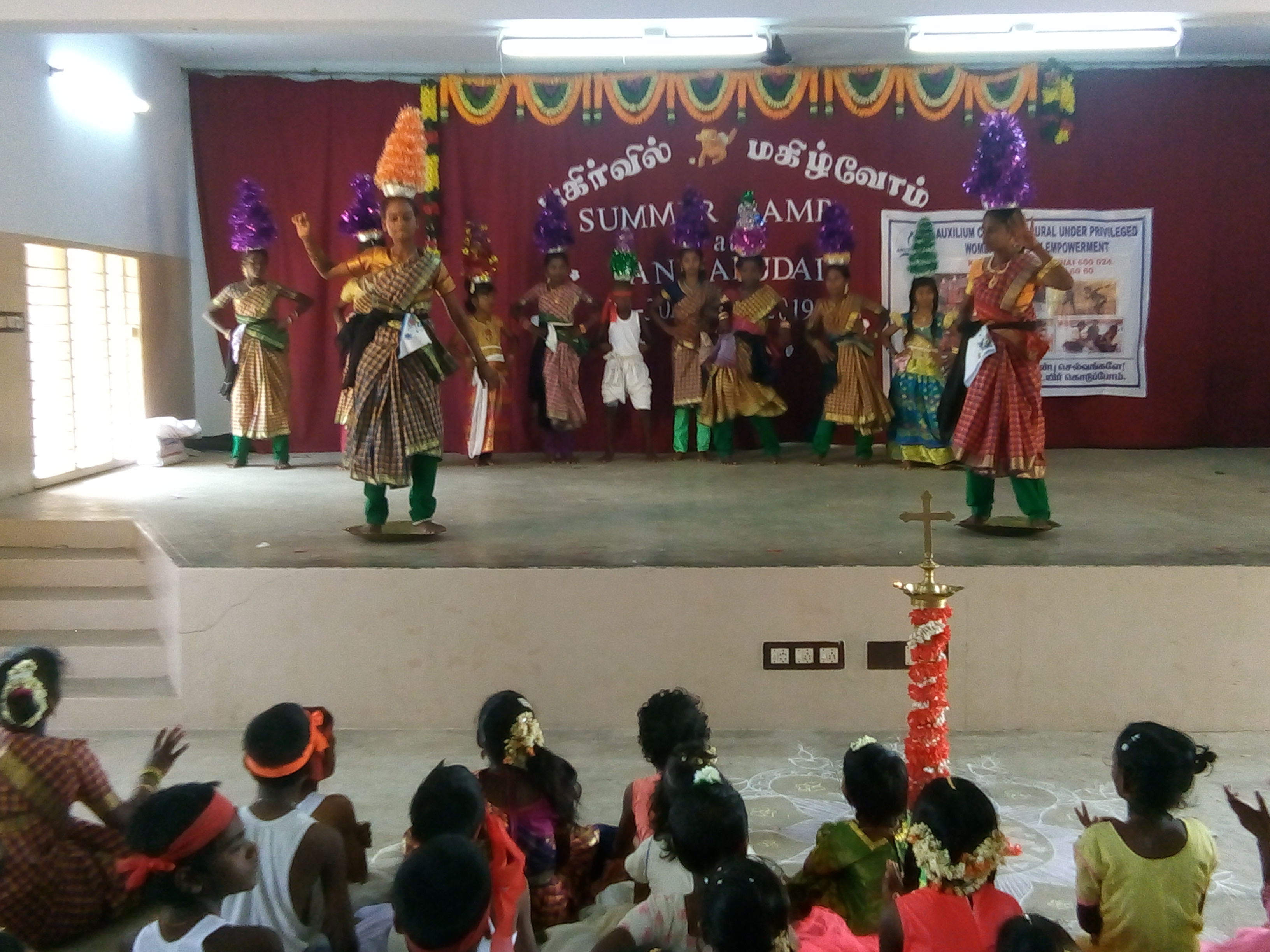 Folk Cluer Training for SESC Children at Anmarudai, Thiruvannamalai