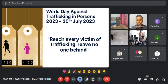 World Day Against Trafficking in Persons