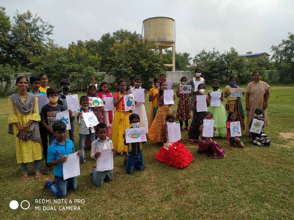 Seed Balls Thrown at Michealpuram