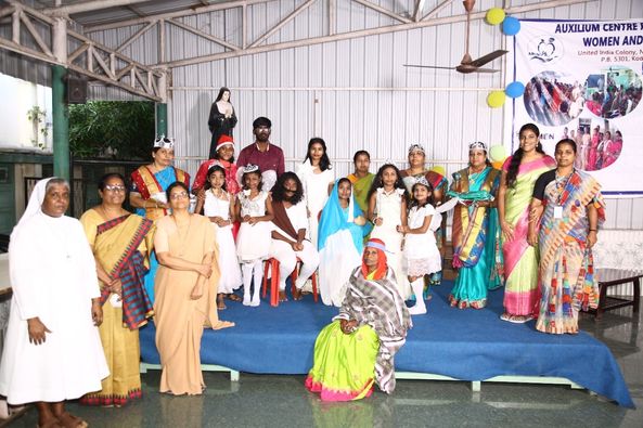 Christmas Celebration by Self Help Group Members at M M Hall, Kodambakkam, Chennai.