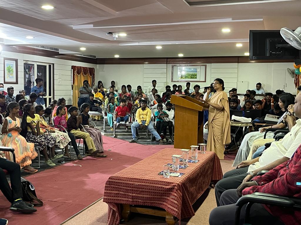 Sr.Shermila was invited as Valedictory speaker guest at Dept of social work Loyola college - 19-02-2023