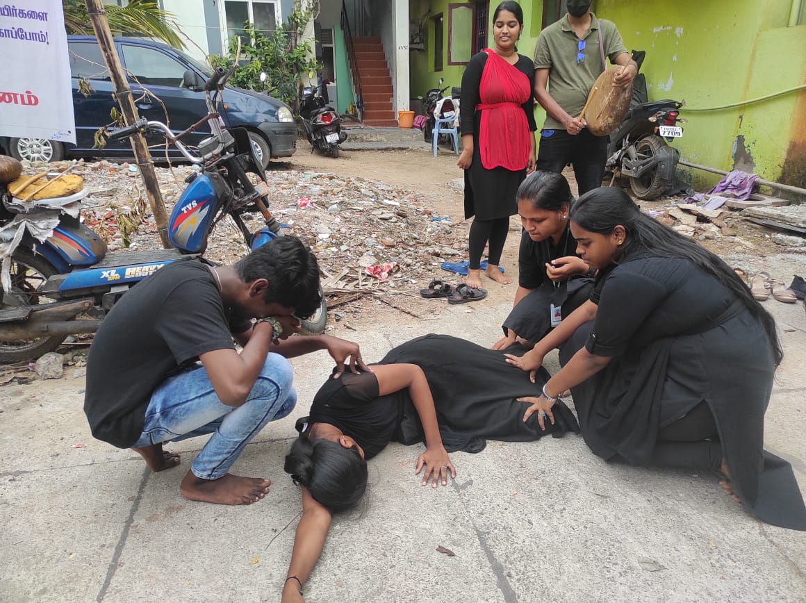Street Play about TB awareness - 10/11/2022