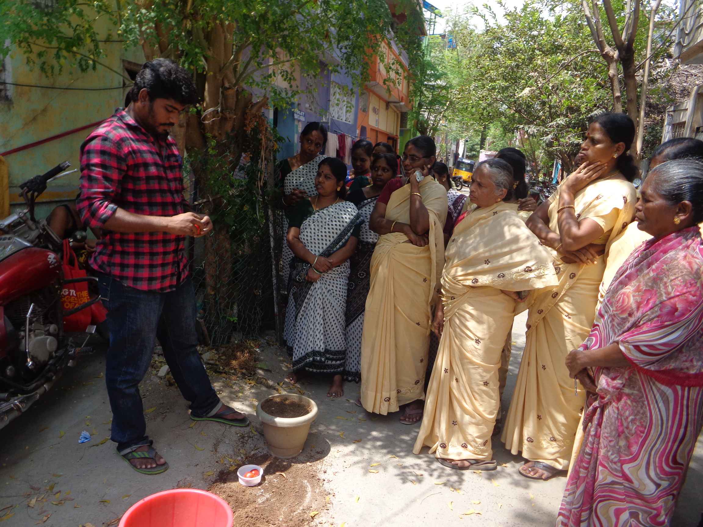 "AWARENESS FOR SELF SUSTENANCE" for SHGs at Varatharajapettai