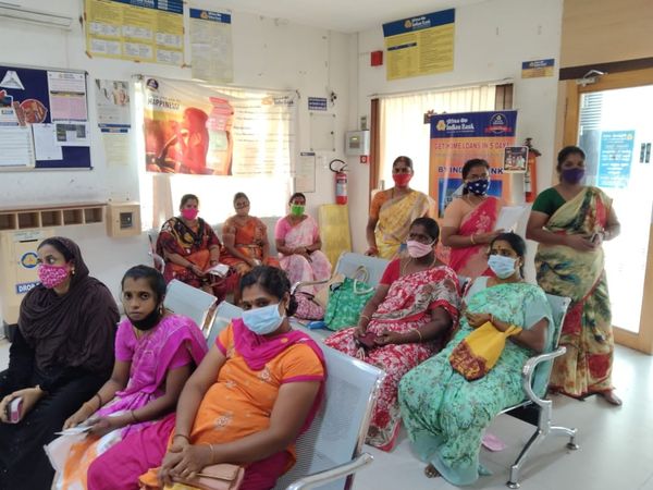 New SHG was enrolled in Bank at Kodamabakkam, Chennai