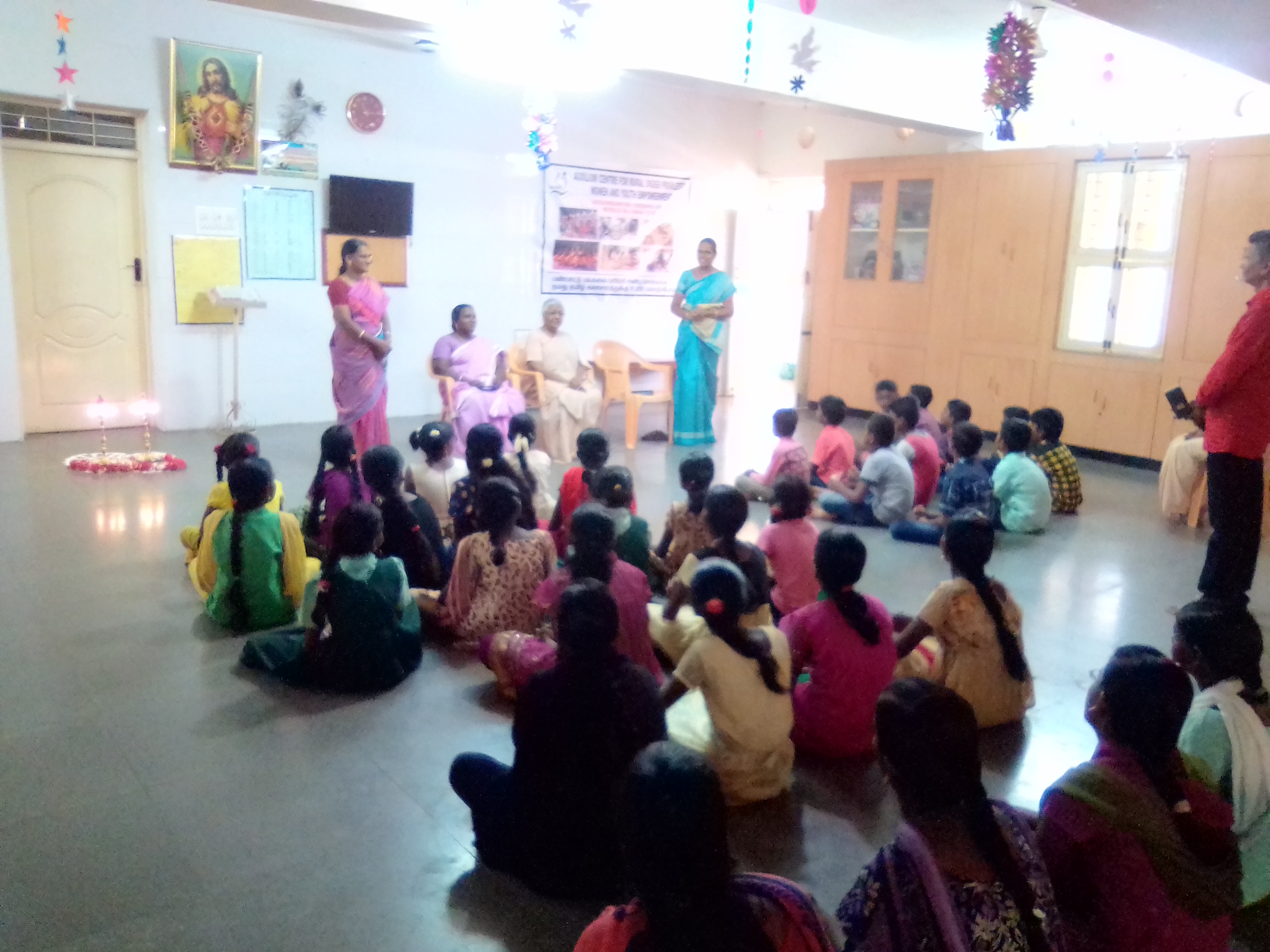 Folk Cluer Training for SESC Children at Kaspapettai, Erode