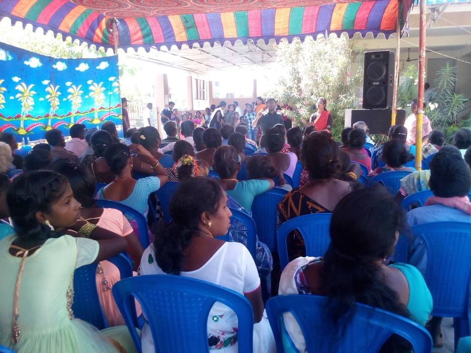 Madras Christian College Students - Community Organization at Kannagi Nagar, Chennai