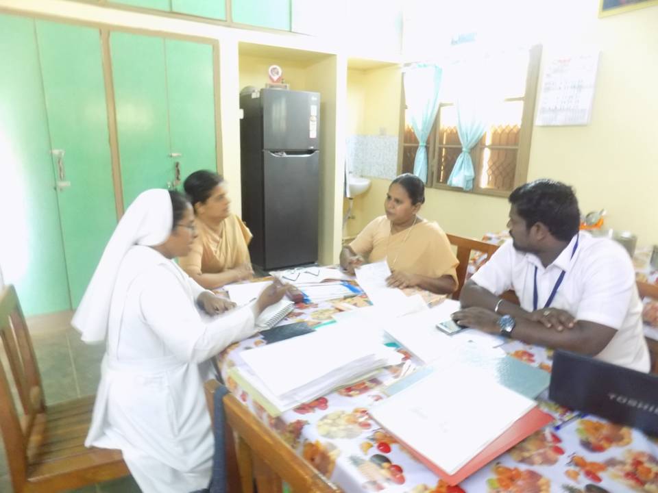 Misean Cara Preliminary visit to Puliyadithamam