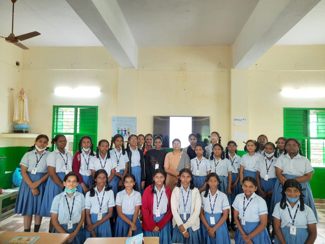 Fatima School -Human Rights Awareness on 08-12-2022