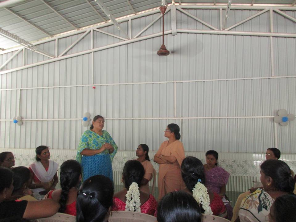 Preliminary Meeting with SHG Members in Chennai on 25.06.2017 