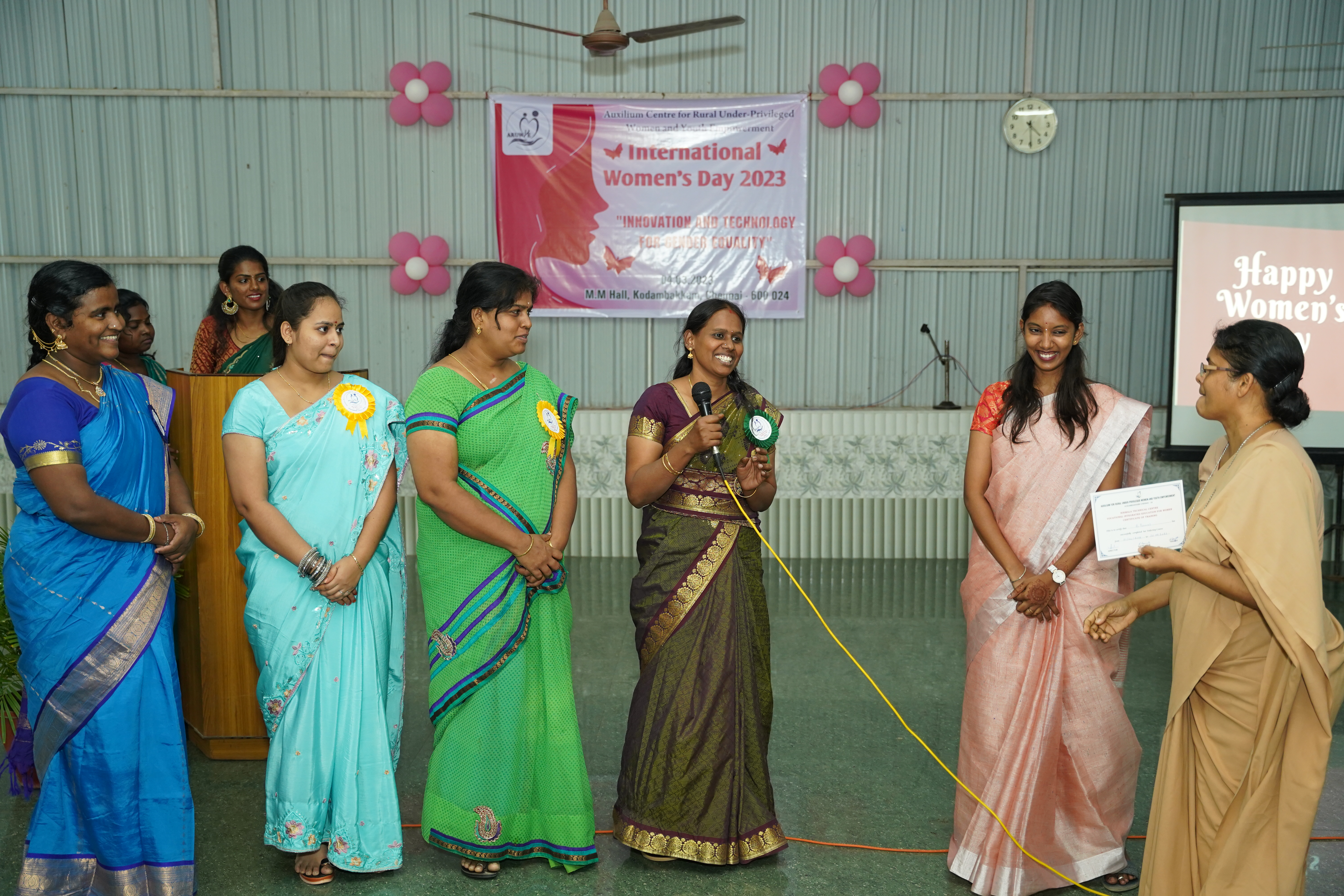 Womens day Celebration on 04-03-2023