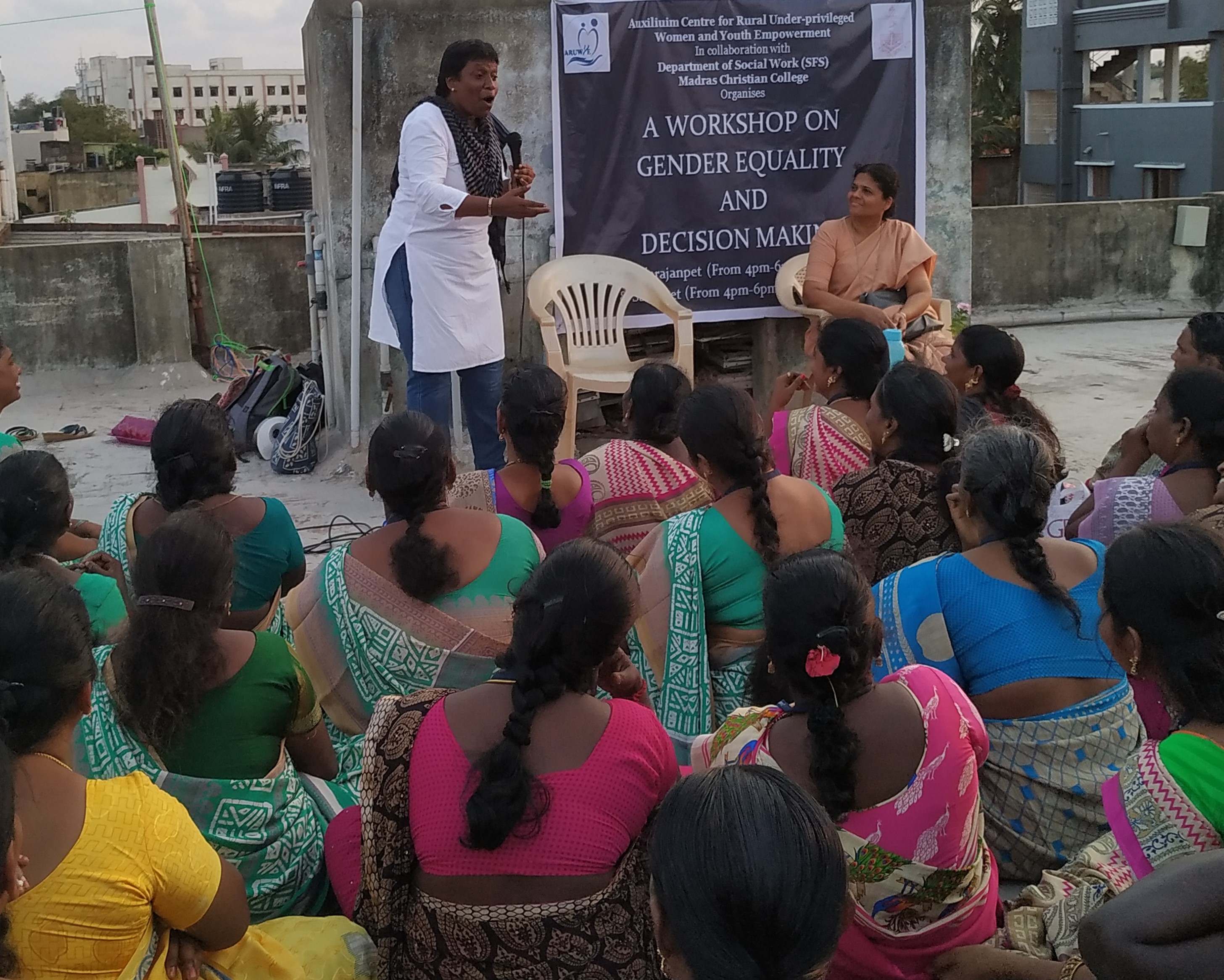 Training on Gender Equality at Varadharajanpet, Kodambakkam, Chennai on 27 - 02 - 2019