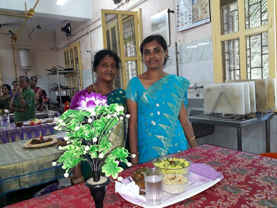SHG Members participated in the Catering Training at Chennai