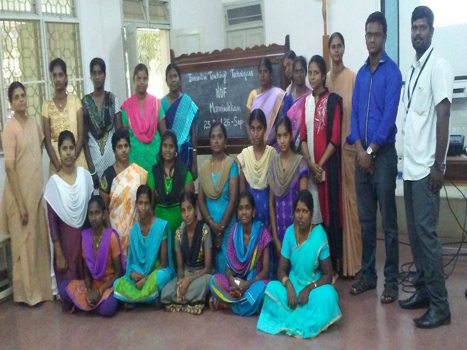 Innovative Teaching Technique - INM Staffs - Manivakkam, Chennai