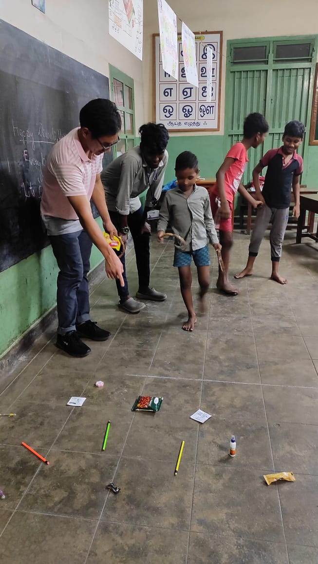 Diwali Celebration in SESC in Kodambakkam on 19/10/2022.
