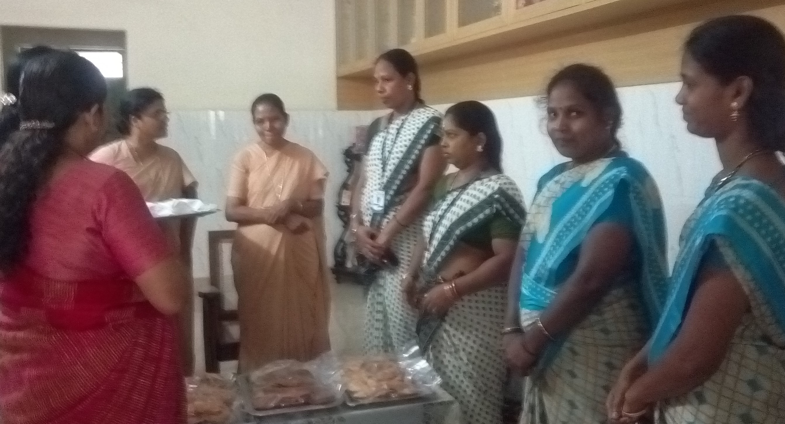 Sr. Dora - Animator, Kodambakkam Community was invited for Christmas Celebration