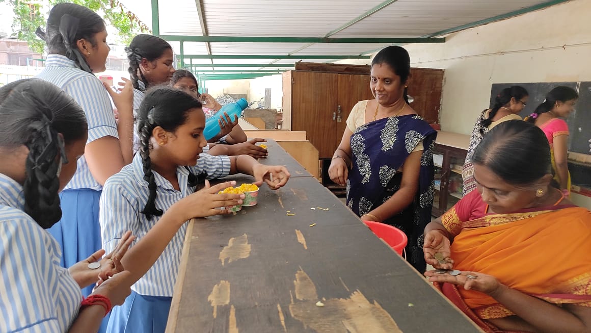 Commence of Canteen - on 24/06/2022 in Fatima School, Kodambakkam.