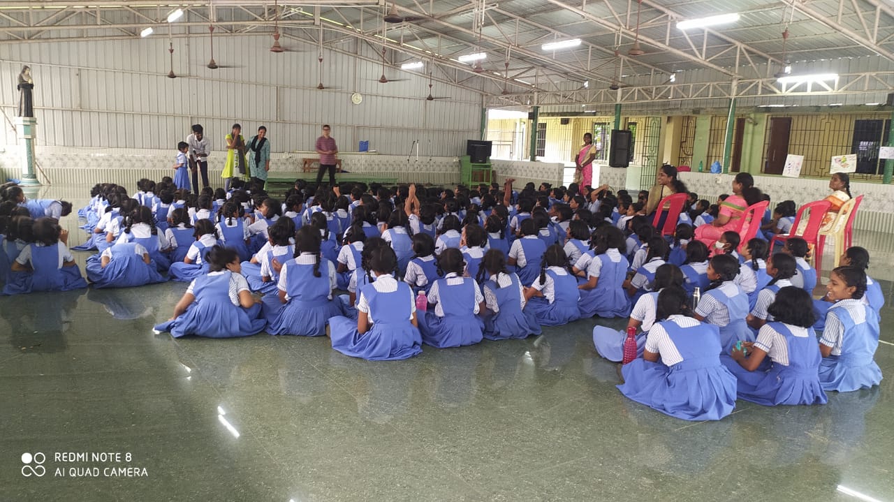 Diwali Awarness Programme in Fatima School,kodambakkam on 20/10/2022.