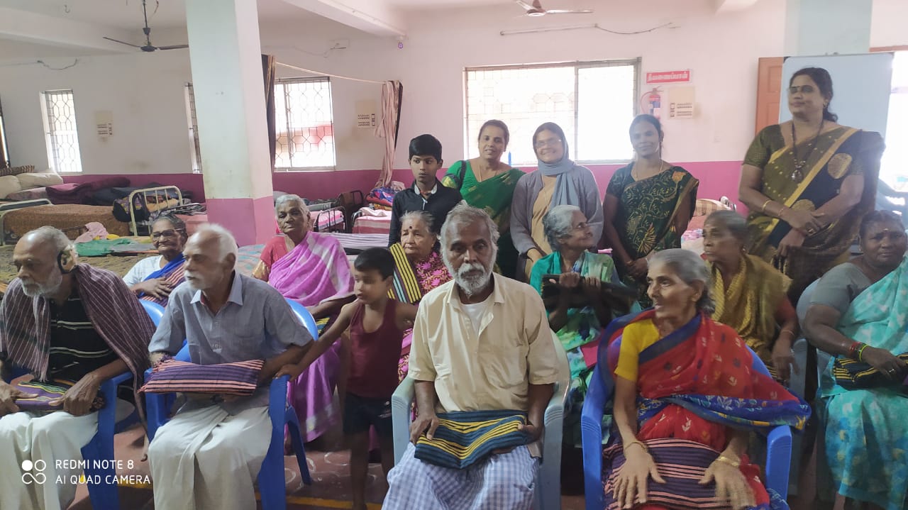 Sri Sai Old Age Home -Christmas Celebration on 10-12-2022