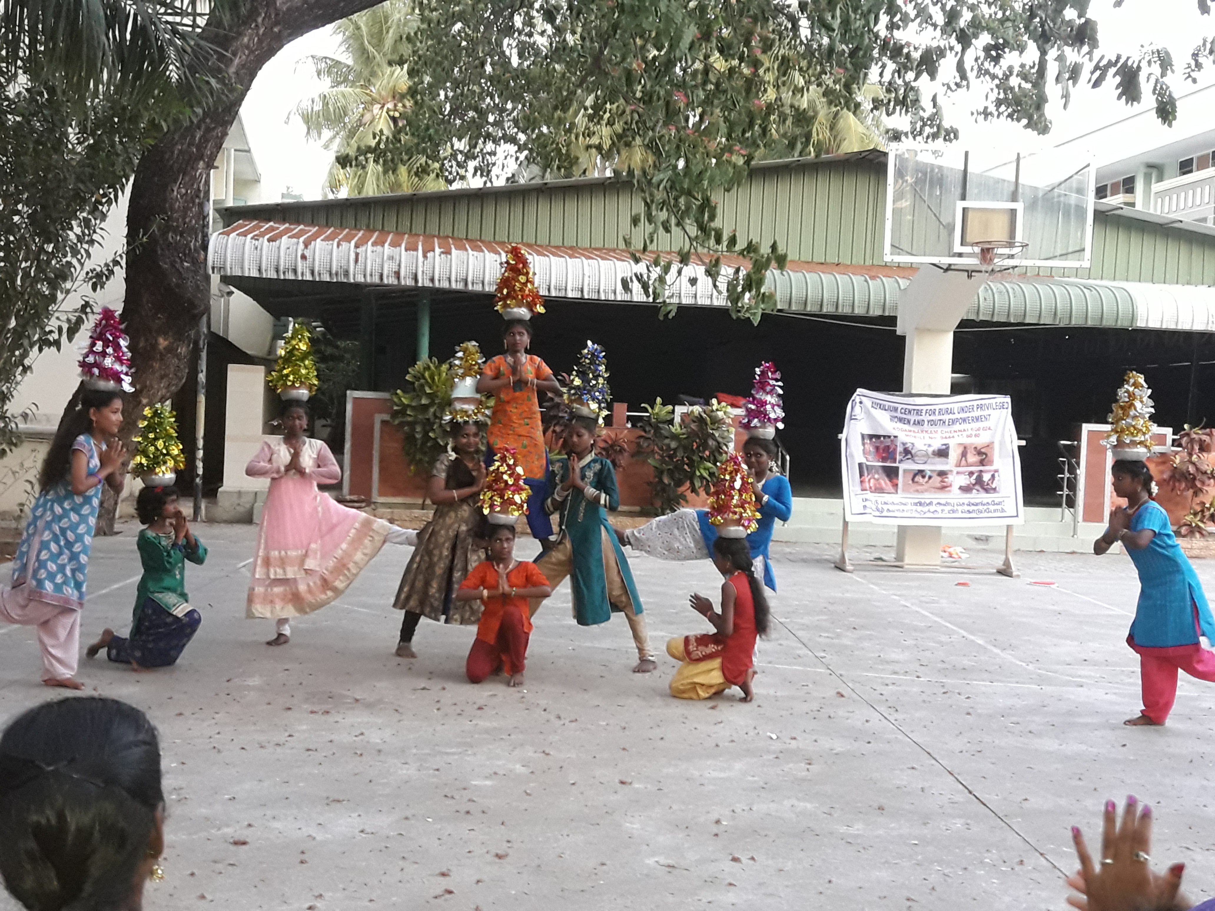 Folk Cluer Training for SESC Children at Kodambakkam, Chenai