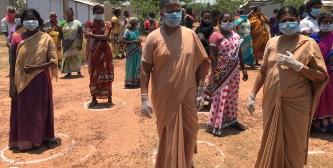 COVID 2019  RELIEF SUPPORT  AT THIRUVALLUR DISTRICT