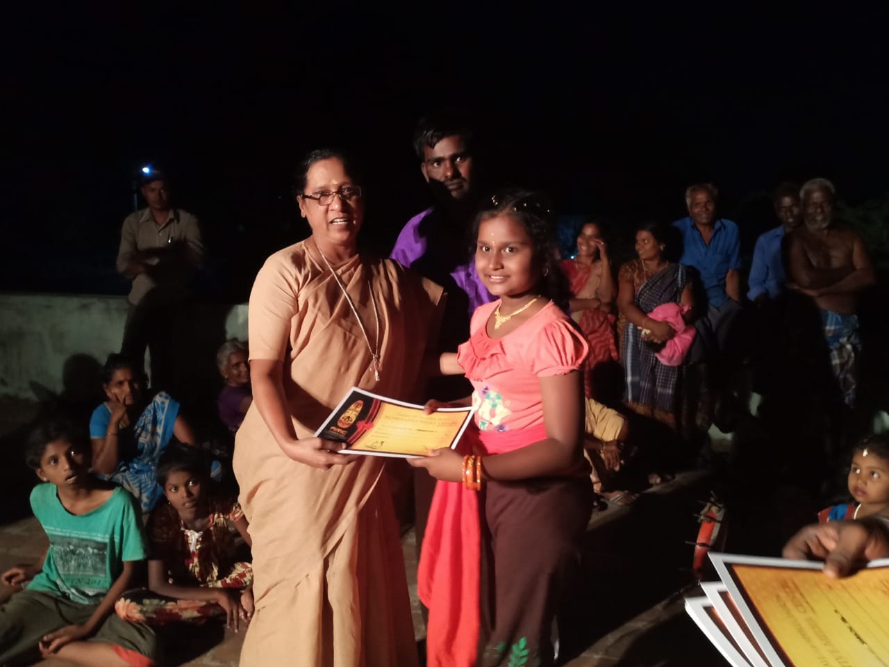 Folk Cluer Training for SESC Children at Katpadi, Vellore