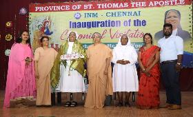 Canonical Visit of Sr.Celine Jacob from Italy - on 08/08/2022 in Kodambakkam. 