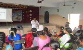Preliminary Discussion and Training for Vocational Based Training at Anmarudai, Thiruvanamalai
