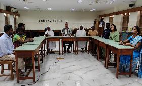 Physical Monitpring Visit (HDRC)-by Mr.Emmon from Ireland on 16,17,18,19 th September.