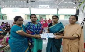 SHG Members - Samathuva Pongal, Competitions were conducted and given prizes