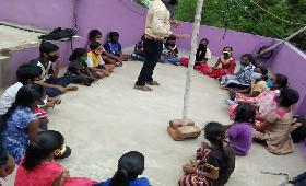 Training on Children Parliament at Jothi Nagar, Vellore