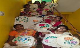 Training on Fabric Designing for SHG Members in West Mambalam, Chennai