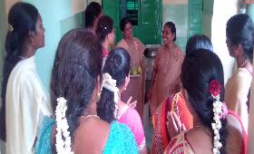 Sr. Dora - Animator, Kodambakkam Community birthday was celebrated by staffs of ARUWYE