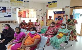 New SHG was enrolled in Bank at Kodamabakkam, Chennai