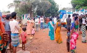 DISTRIBUTION AT THIRUVALLUR DISTRICT