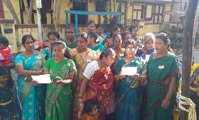 Independence Day celebrated by SHG women at Kodambakkam & Saidapet