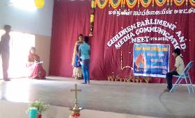 Media Education and Children Parliament Training was conducted at Anmarudai, Thiruvanamalai on 27 - 09 - 2018