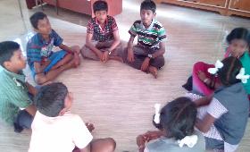 Training on Children Parliament at Michealpuram, Villupuram on 23 - 07 - 2018