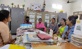 Evaluation for Interns of Loyola,Stella , MSSW and Anna Adharsh - on 26/05/2022 , 12/05/2022. They shared their journey & potential build  as social worker