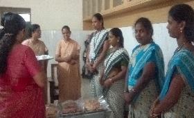 Sr. Dora - Animator, Kodambakkam Community was invited for Christmas Celebration