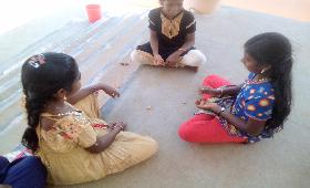 Folk Cluer Training for SESC Children at Kaspapettai, Erode