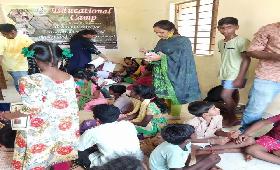 Two Days Educational Camp was organized for 80 Children at Soorapoondi, Thiruvallur District.