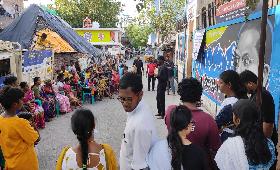 Gender Based Violence- was organized in Choolaimedu on 21/05/2022. The traditional performance by show up Loyola College interns. Mr.Vasudevan gave a talk 