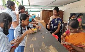 Commence of Canteen - on 24/06/2022 in Fatima School, Kodambakkam.