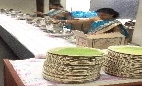 SHG members do catering service in different companies