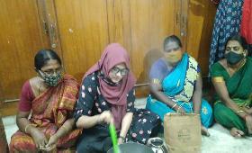 Training on Choclate Making for Self Help Group Members. 20 Women Participated and Ms. Sara was the trainer.