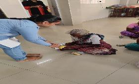 Food Distribution in Destitute Home-Taramani on 25-12-2022