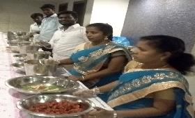 SHG members do catering service in different companies